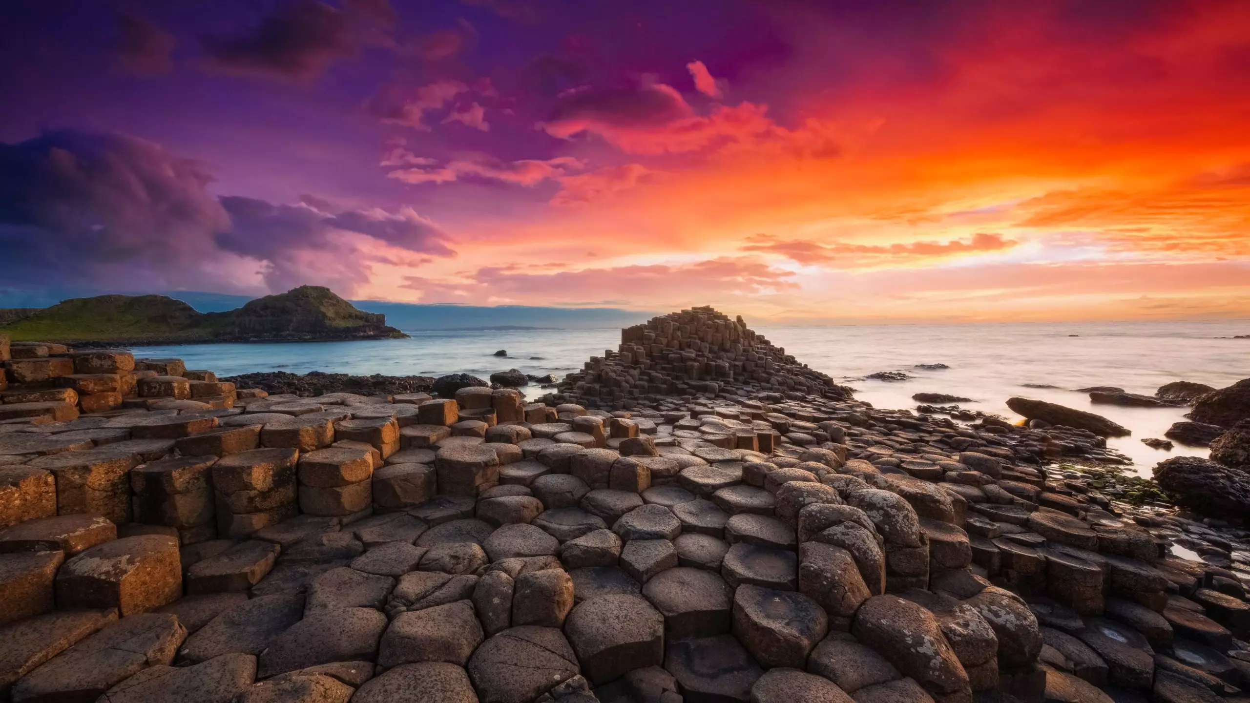 Irlande du Nord/ Belfast : Chaussée des géants